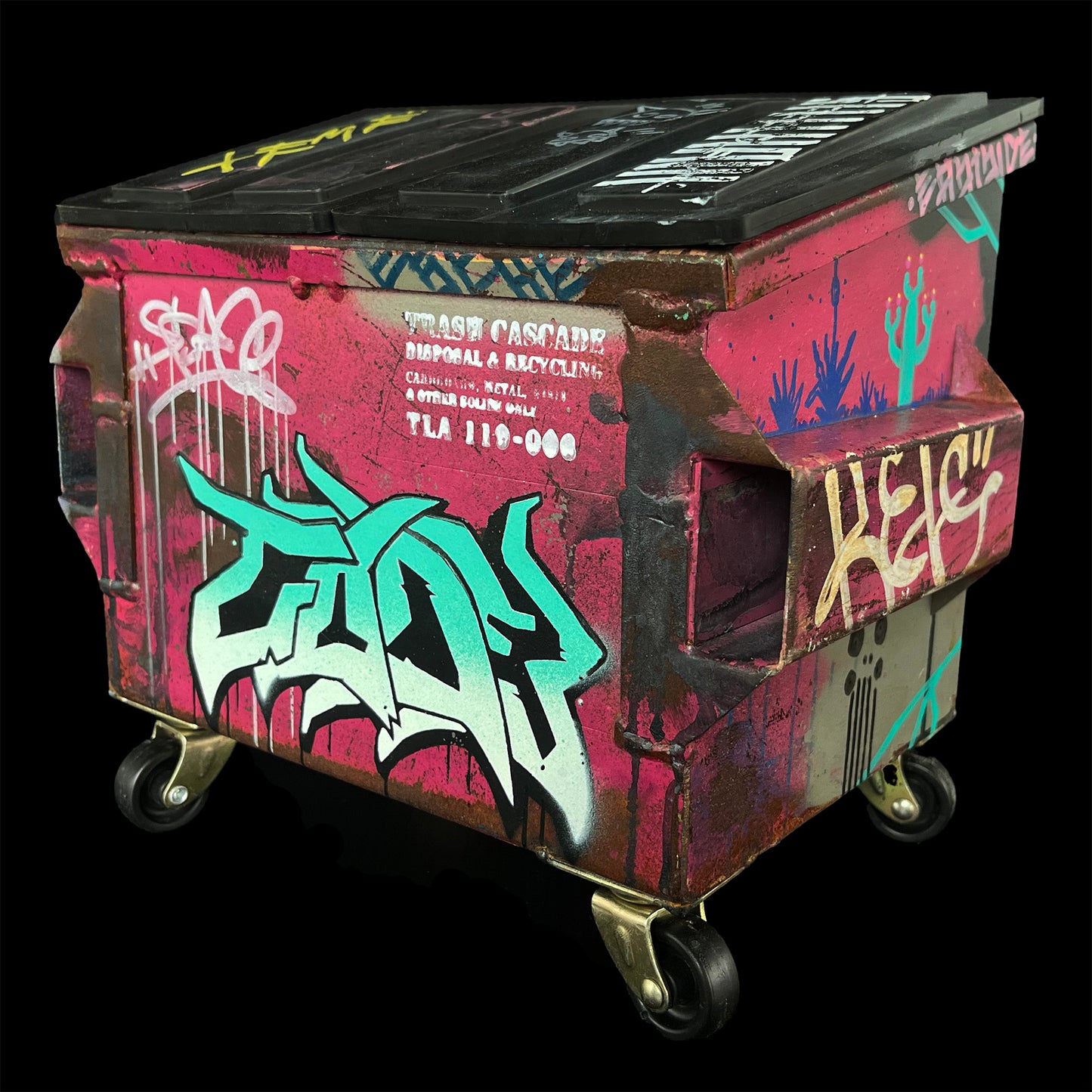 Private Pink Desktop Dumpster