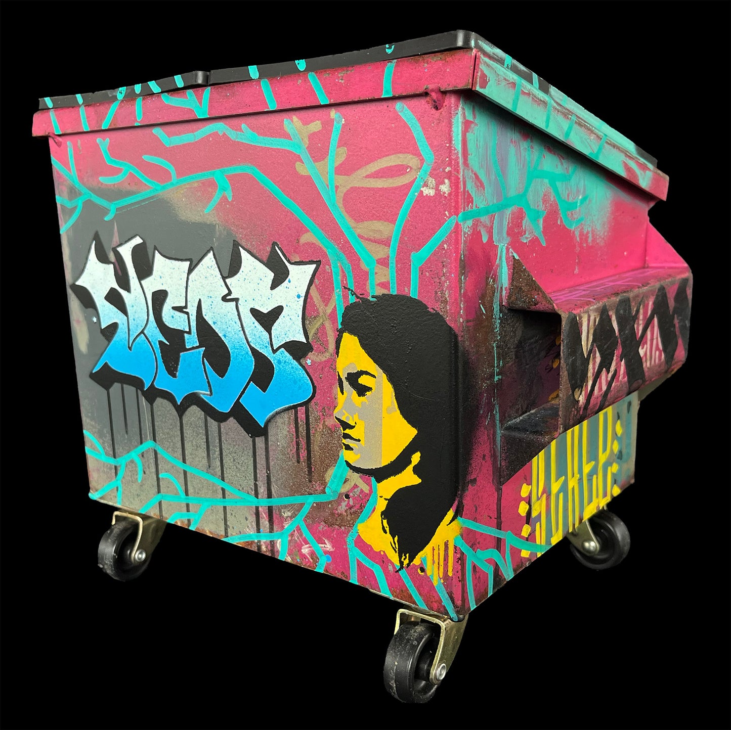 Private Pink Desktop Dumpster