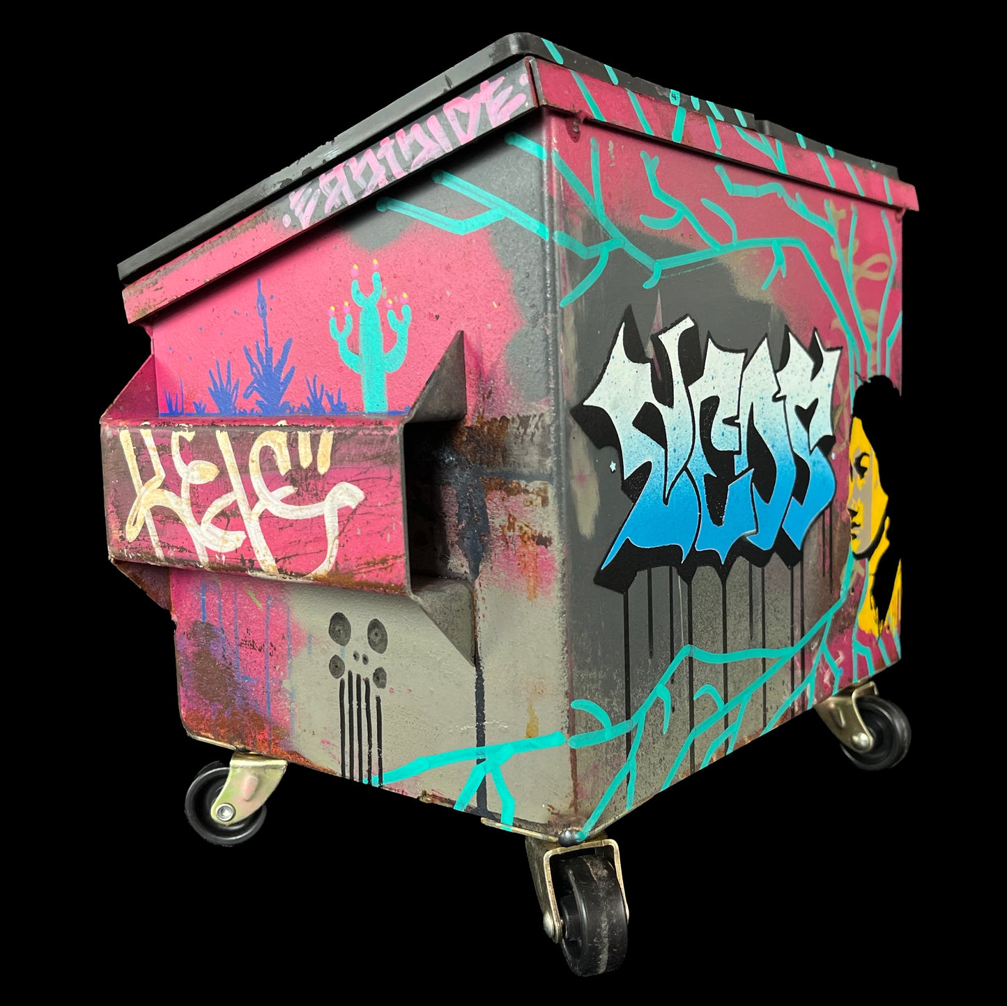 Private Pink Desktop Dumpster
