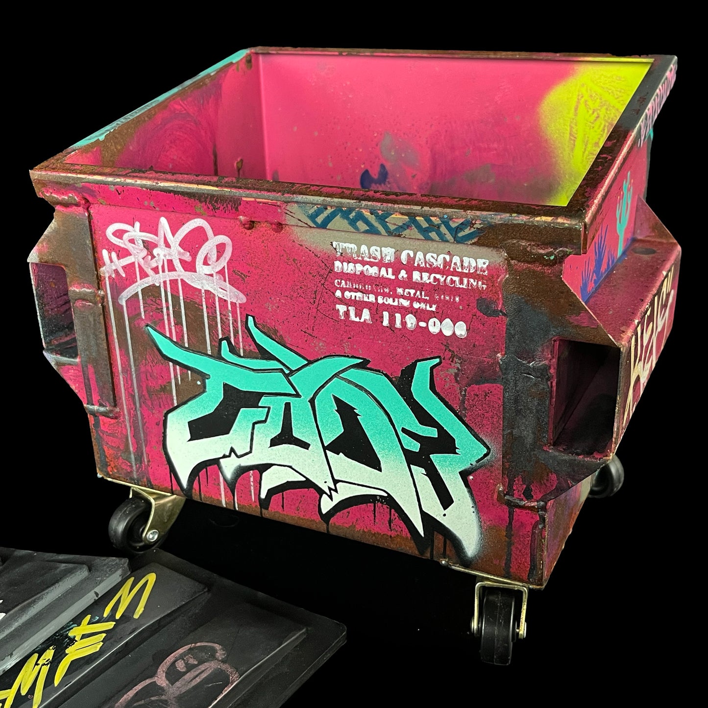 Private Pink Desktop Dumpster
