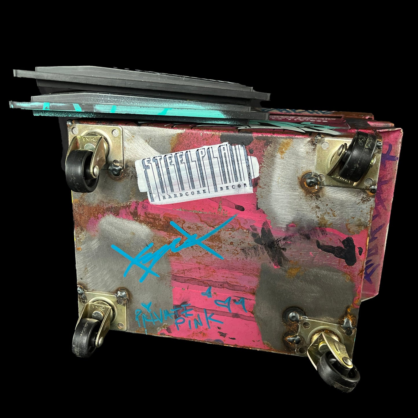 Private Pink Desktop Dumpster