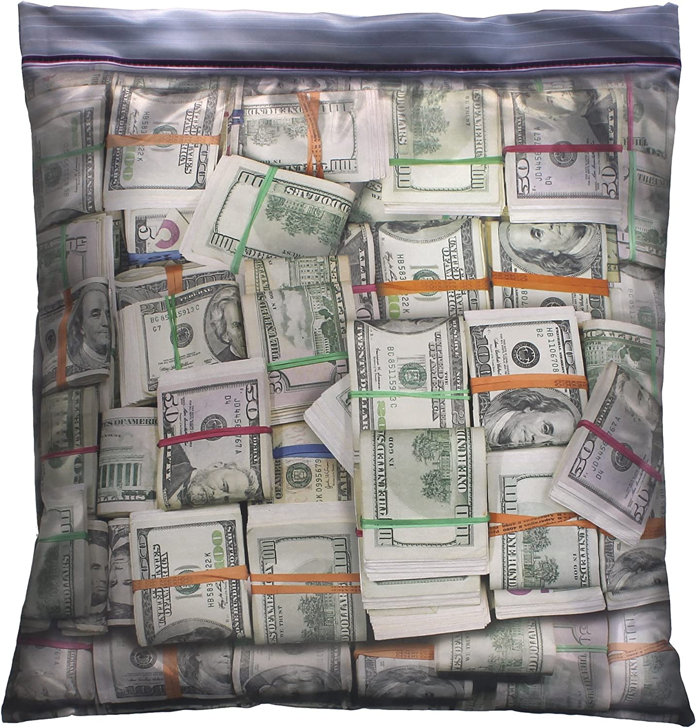 Cash Stash Giant Stash Money Bag Pillowcase