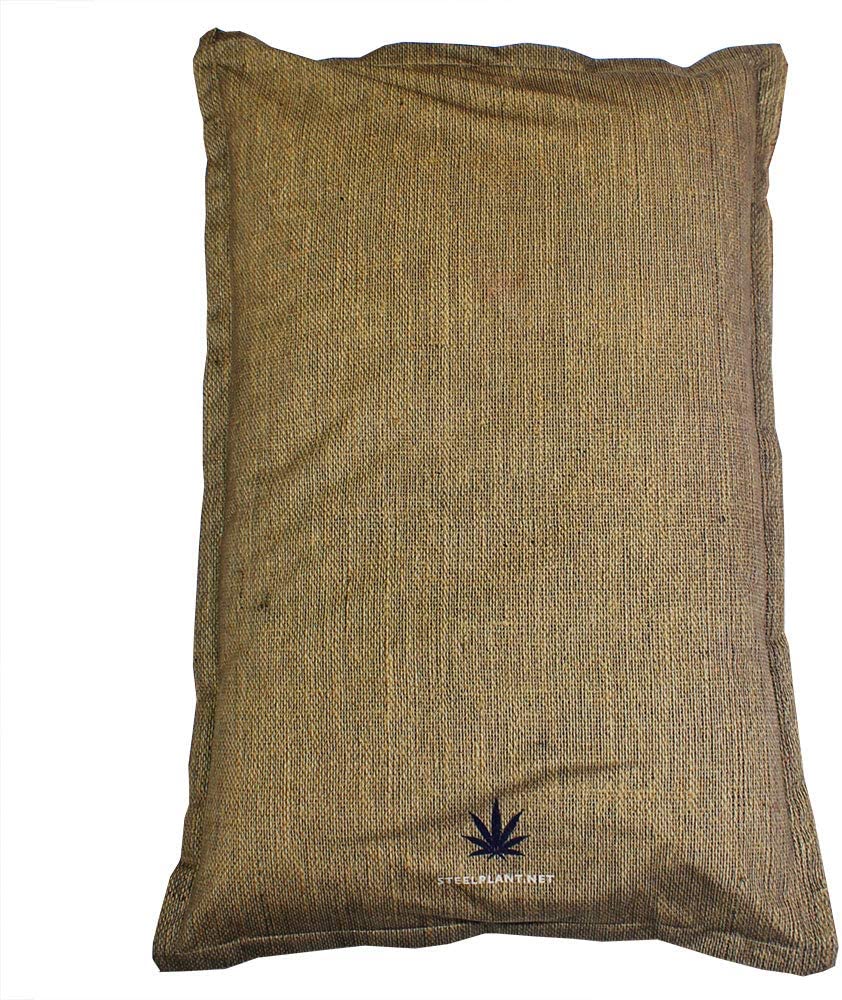 White Rhino Burlap Bale Sack of Weed Pillowcase