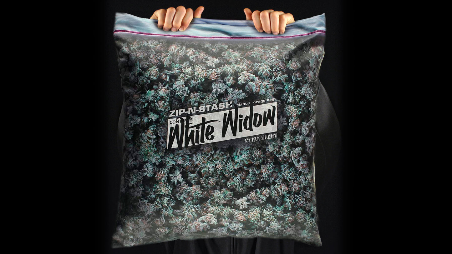 White Widow Giant Stash Weed Pillowcase