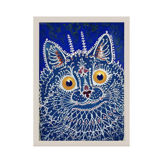 Stoned Cold Classic Weed Tapestries - Louis Wain