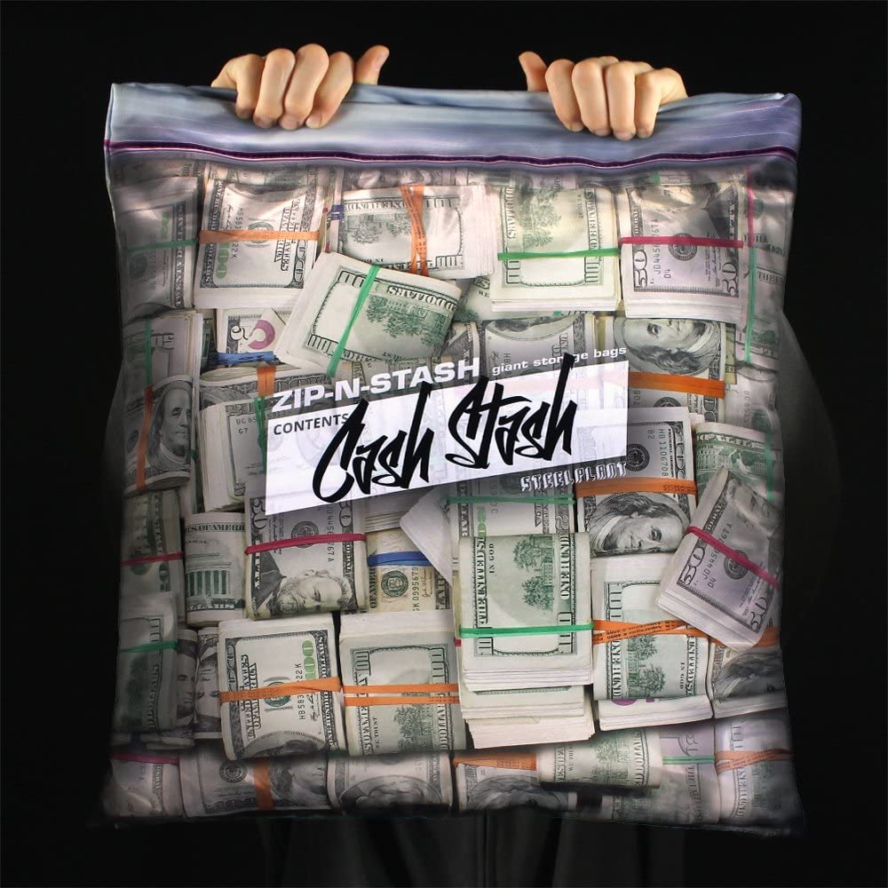 Cash Stash Giant Stash Money Bag Pillowcase